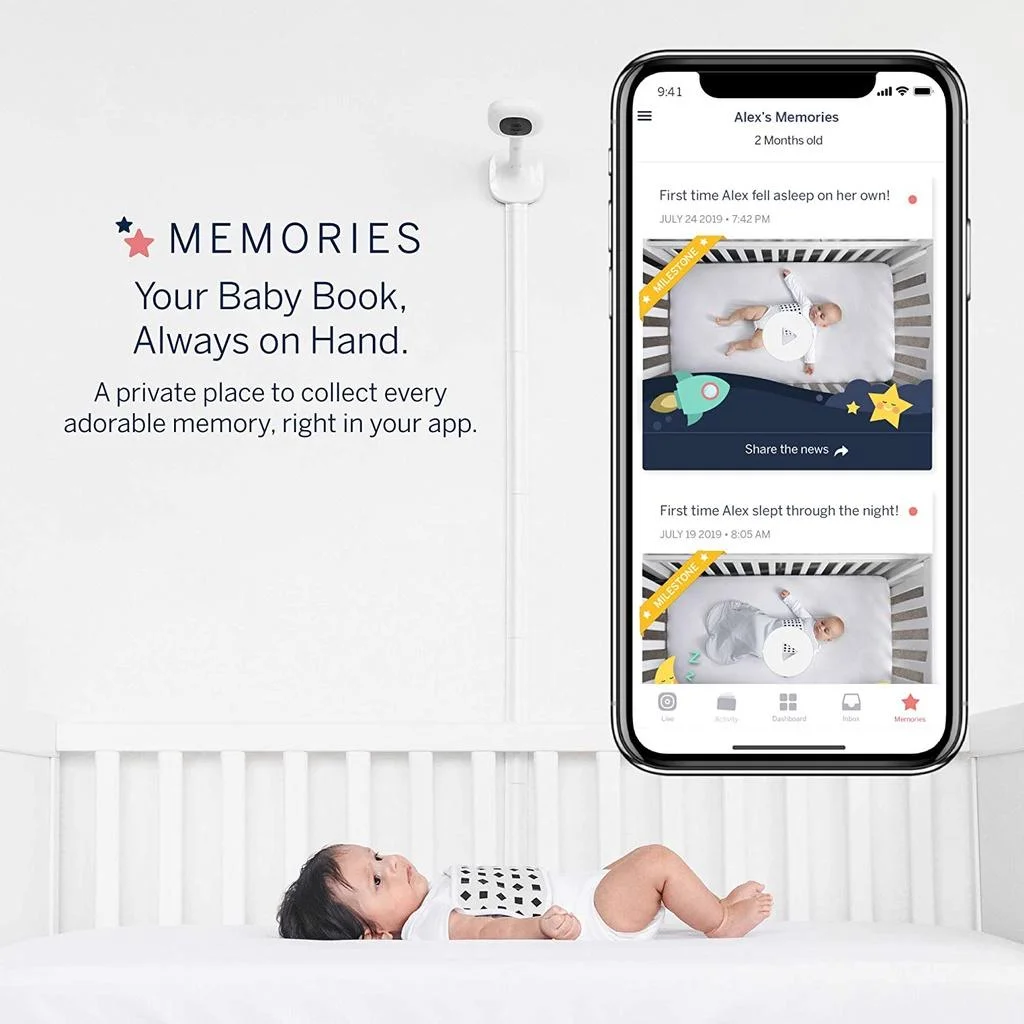 Nanit Pro Smart Baby Monitor Wall Mount