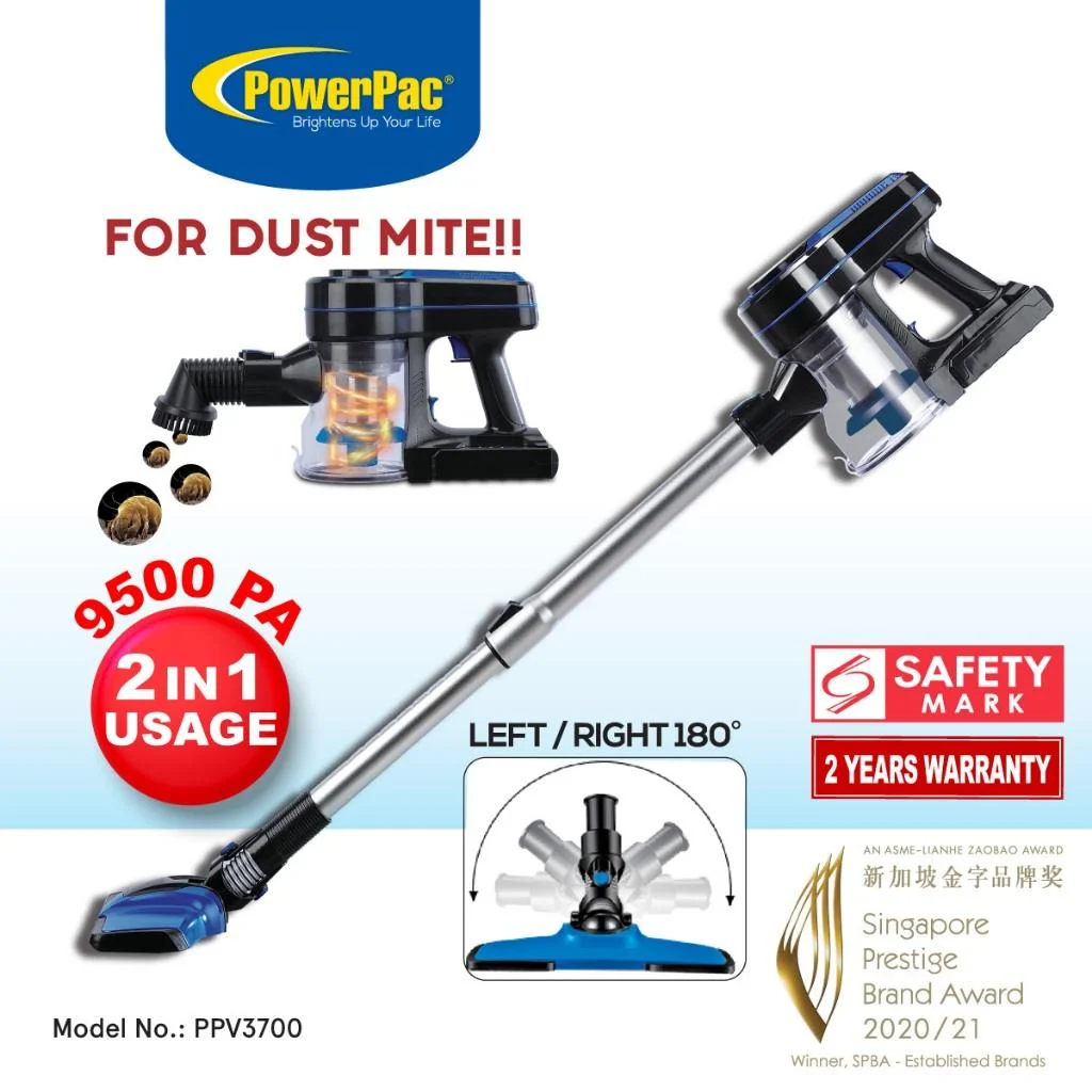 PowerPac Cordless Portable Stick Vacuum Cleaner