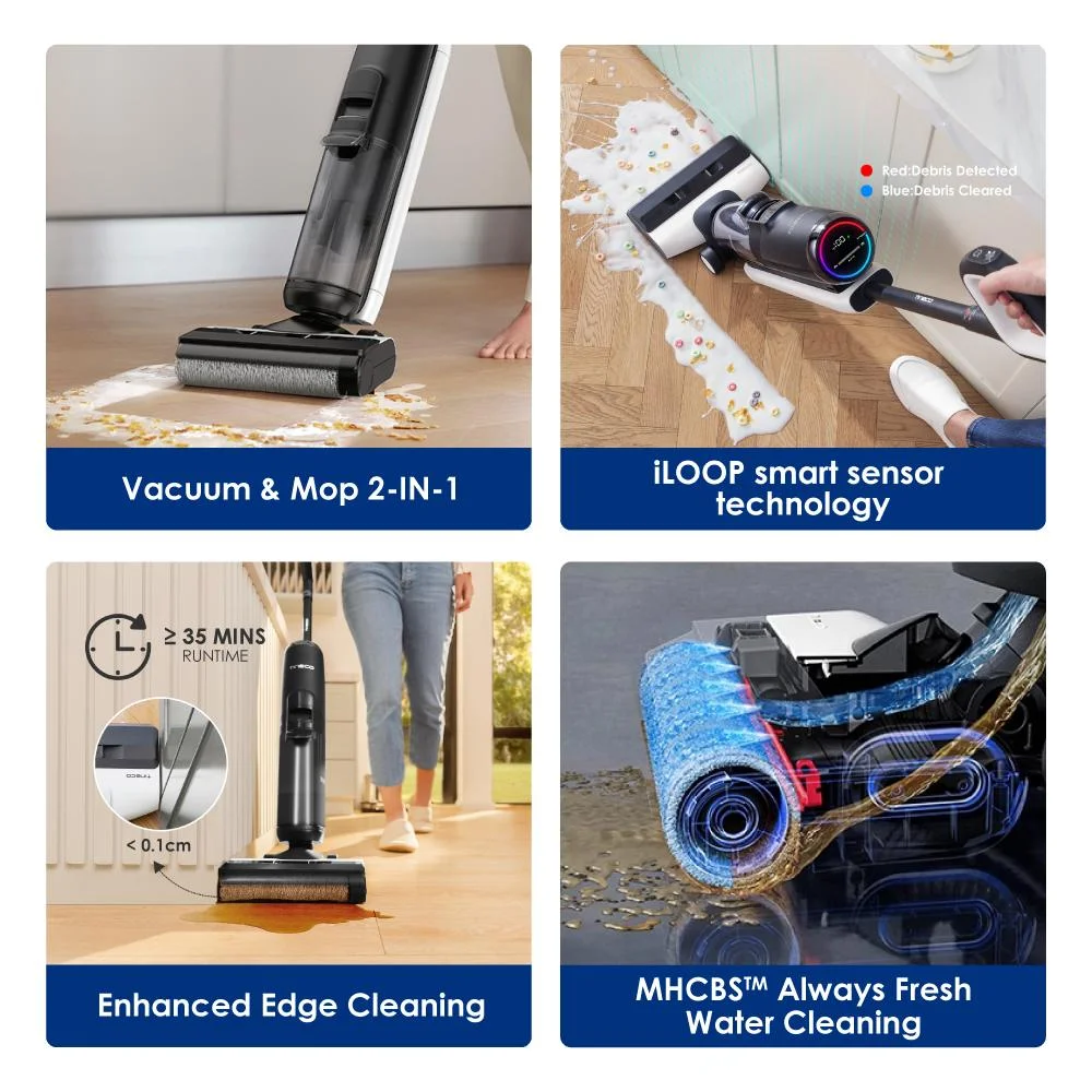 Tineco Floor One S5 Plus Smart Cordless Wet Dry Floor Washer Vacuum Cleaner Mop