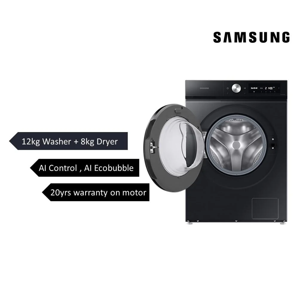 Samsung Bespoke AI Front Load Washer Dryer