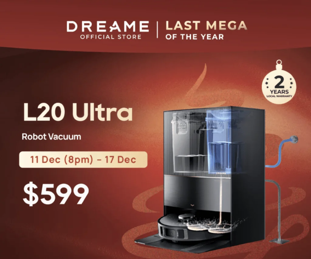 Dreame L20 Ultra Robot Vacuum 1024x854