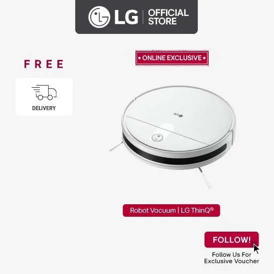 LG CordZero™ Robot Vac R3 with Wet Mop