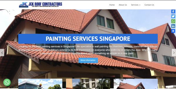 J&K 屋顶承包商网站