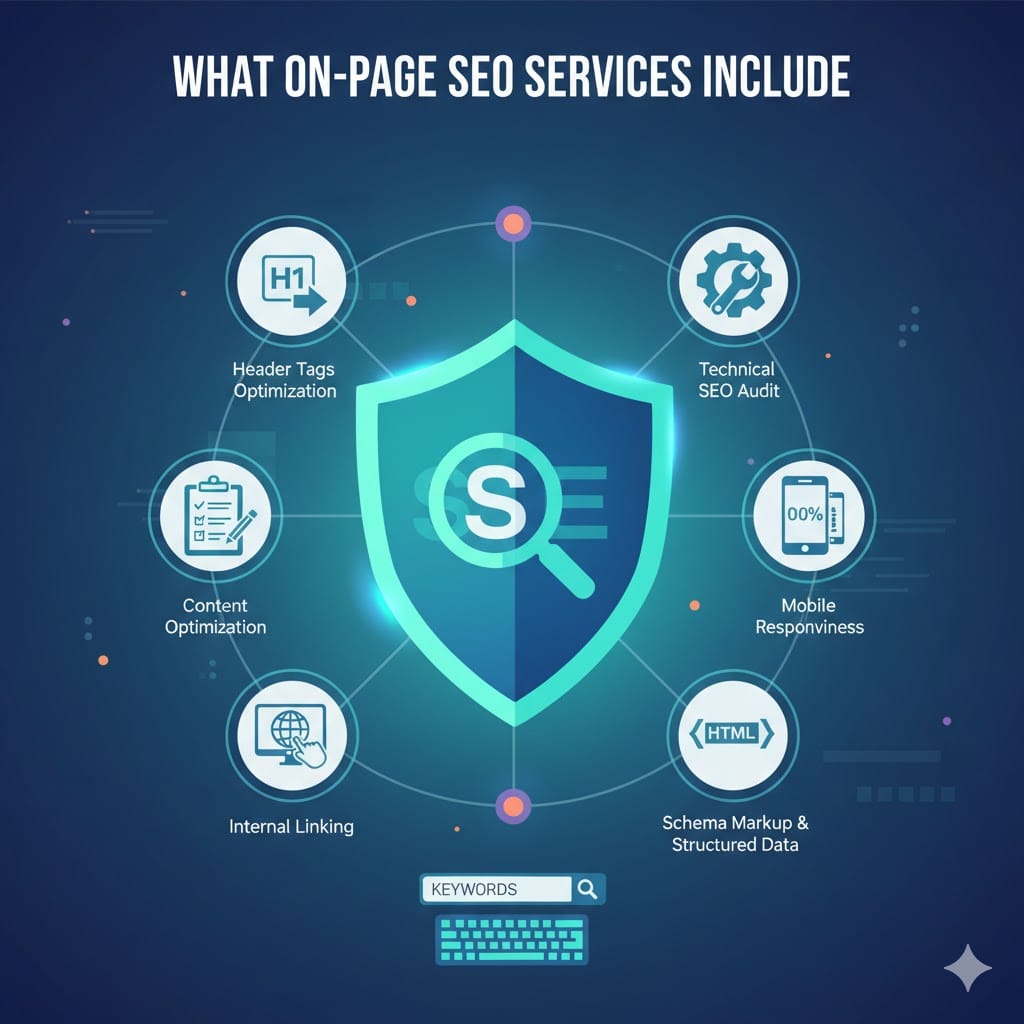 页面搜索引擎优化服务包括哪些内容