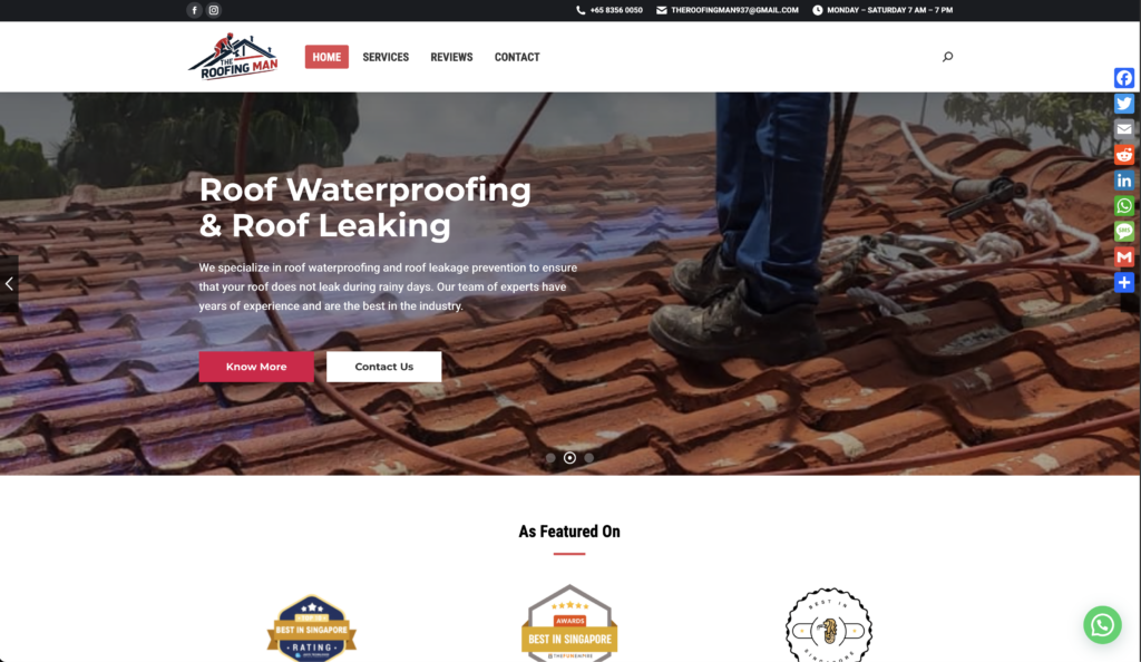 The Roofing Man - Best Roof Repair And Roof Waterproofing Specialist